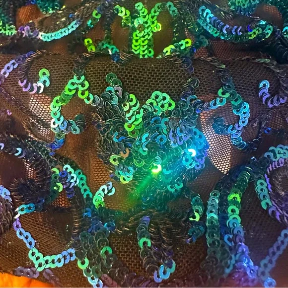 Iridescent sequin dress - Picture 5 of 5